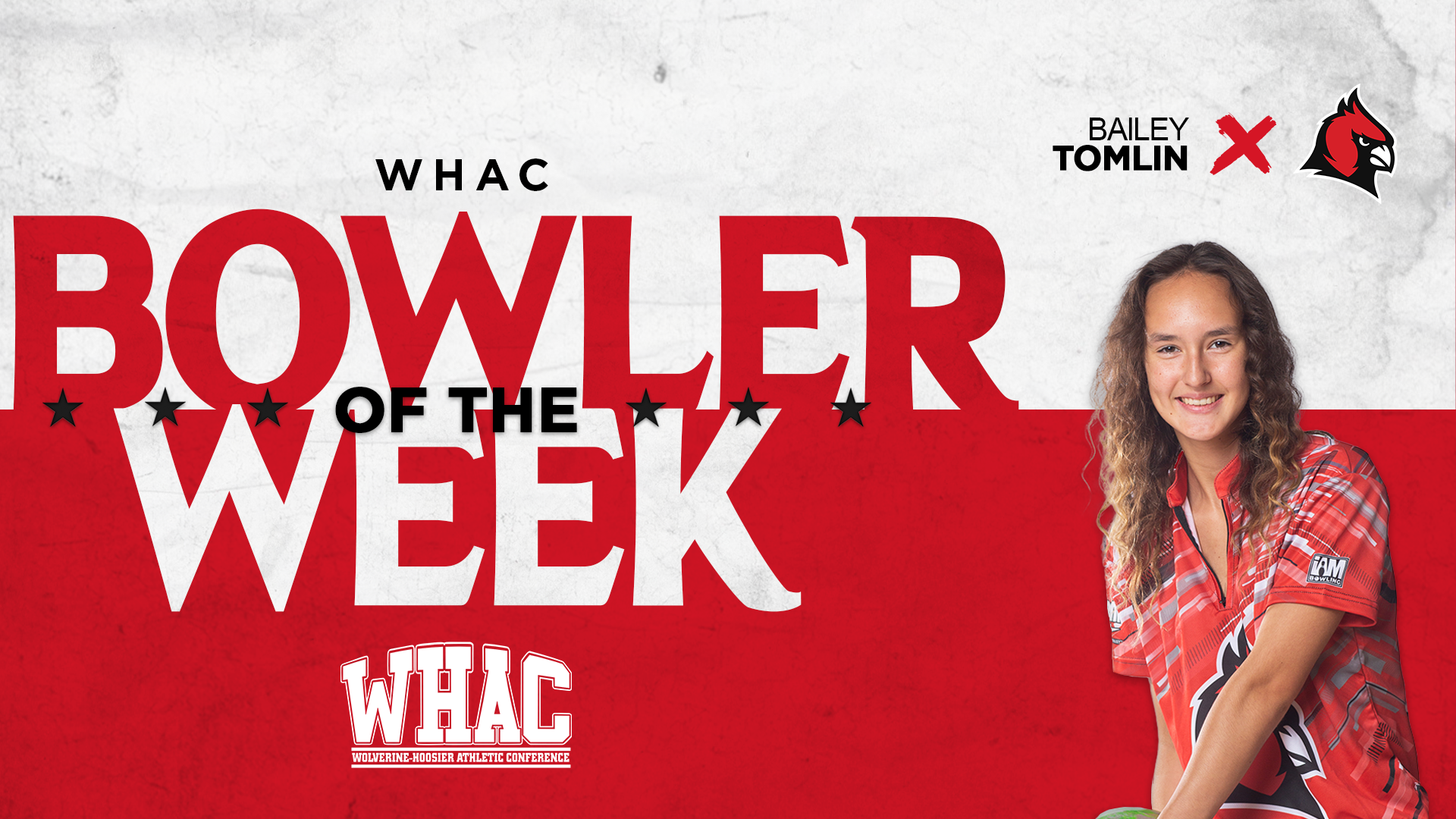 Tomlin takes home WHAC Bowler of the Week