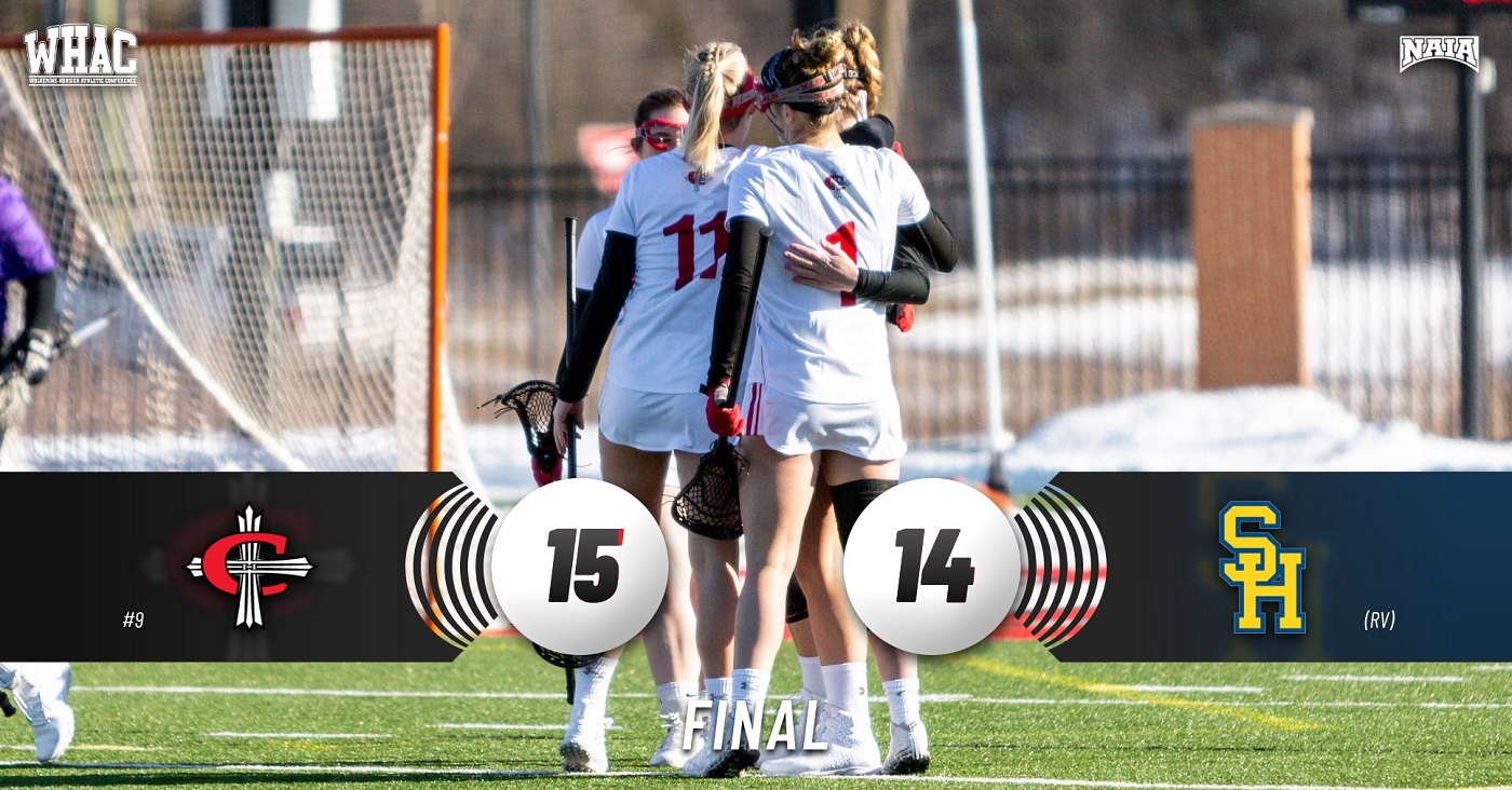 Lundy's game-winner lifts women's lacrosse over Siena Heights 15-14