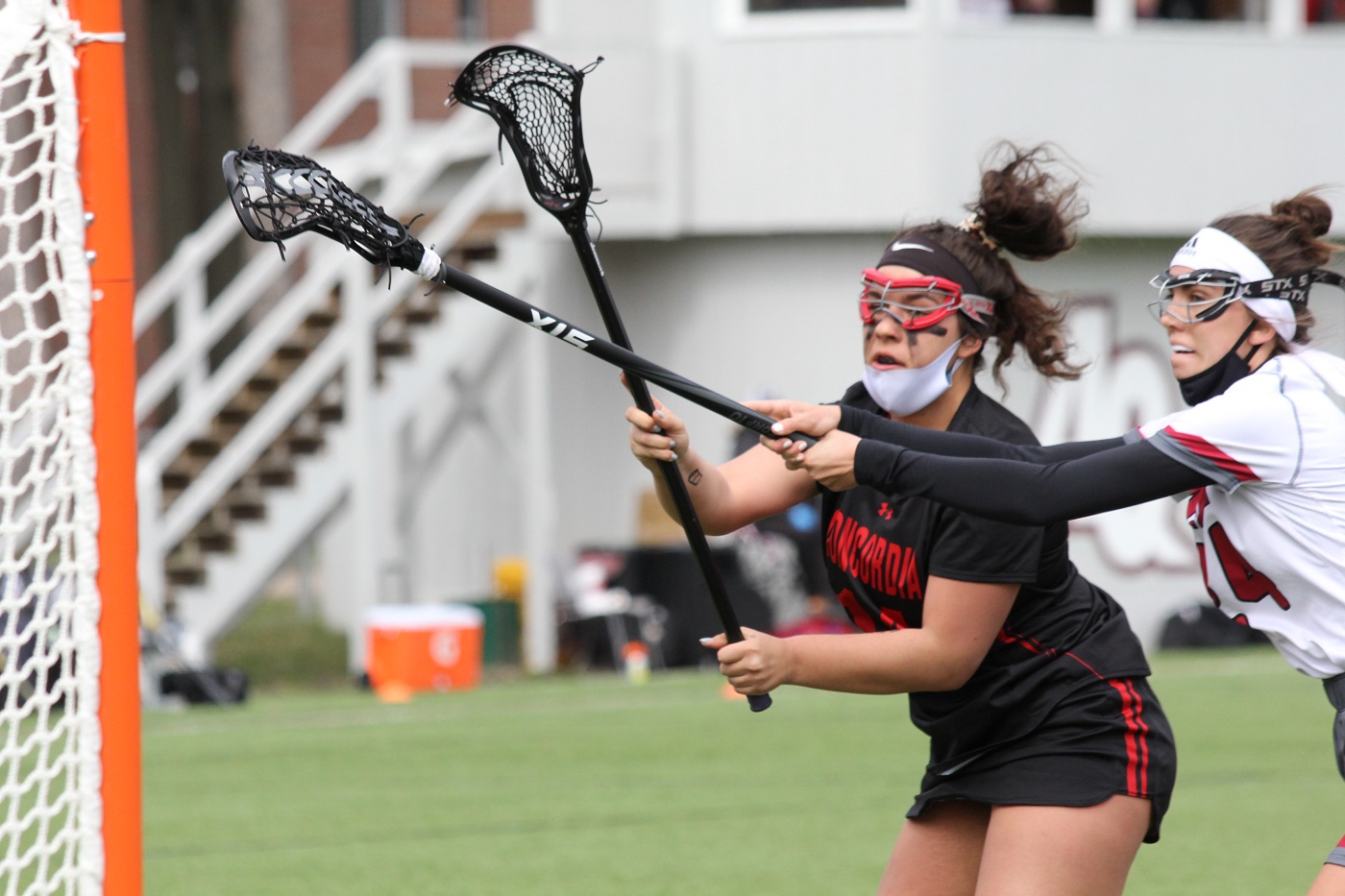 Nicole Bordo scored a career high 4 goals for the Cardinals. Photo courtesy of Michael Costello