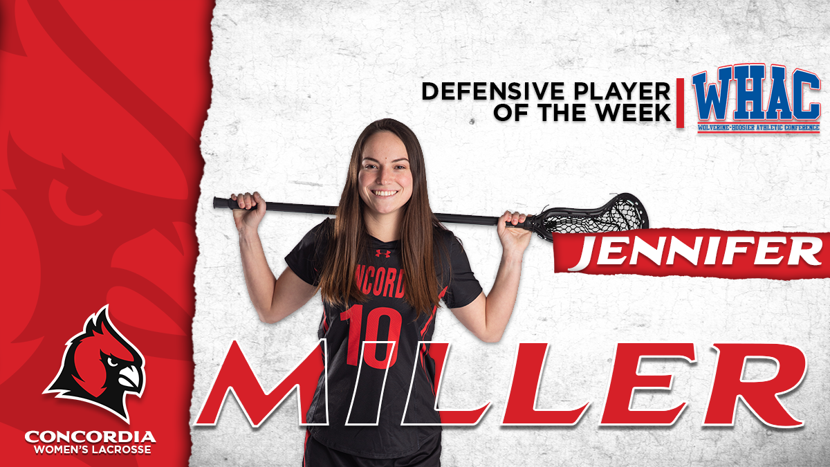 Miller named WHAC Defensive Player of the Week