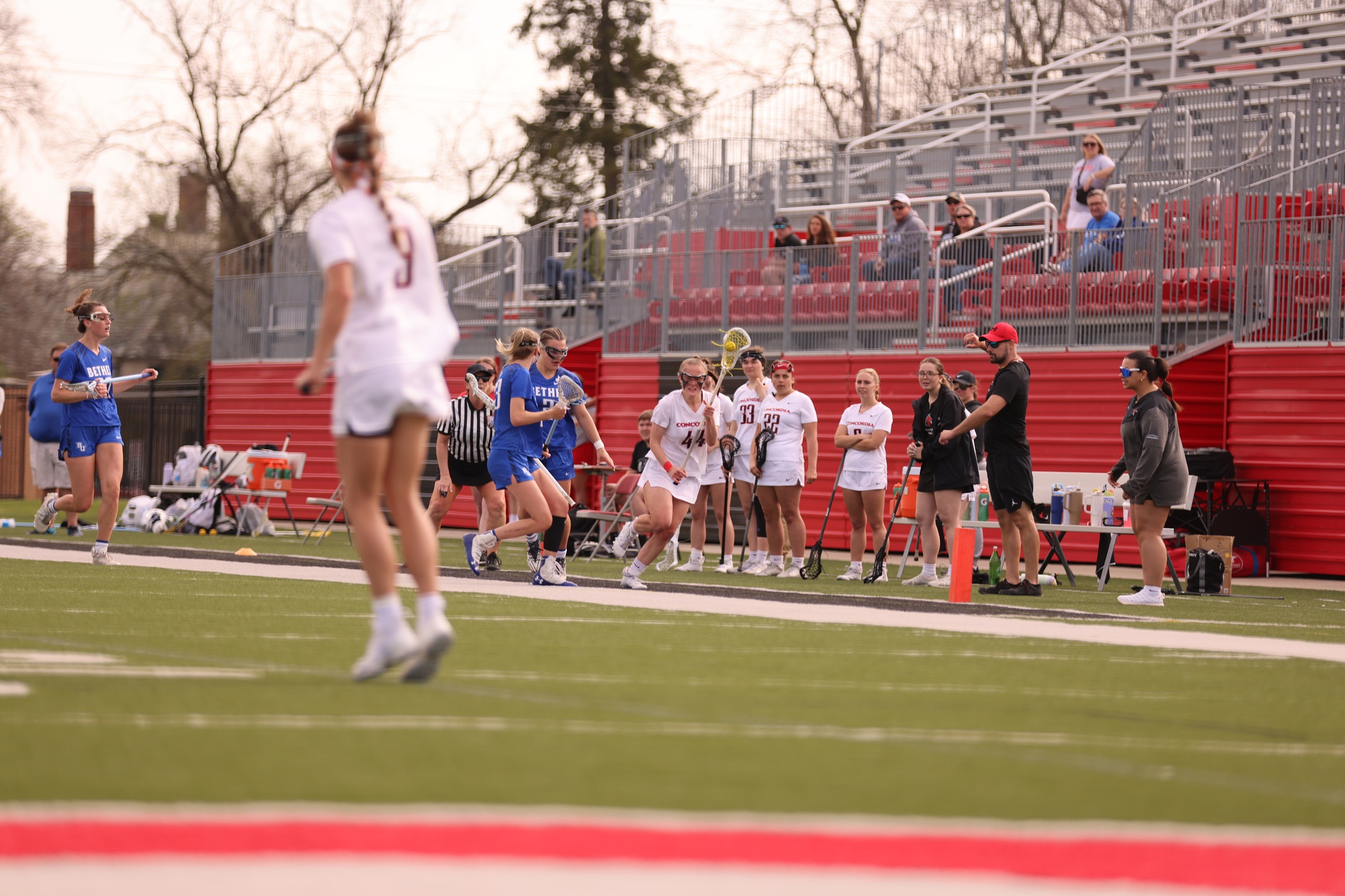 Women's Lacrosse comes up short in overtime against Bethel in WHAC First Round