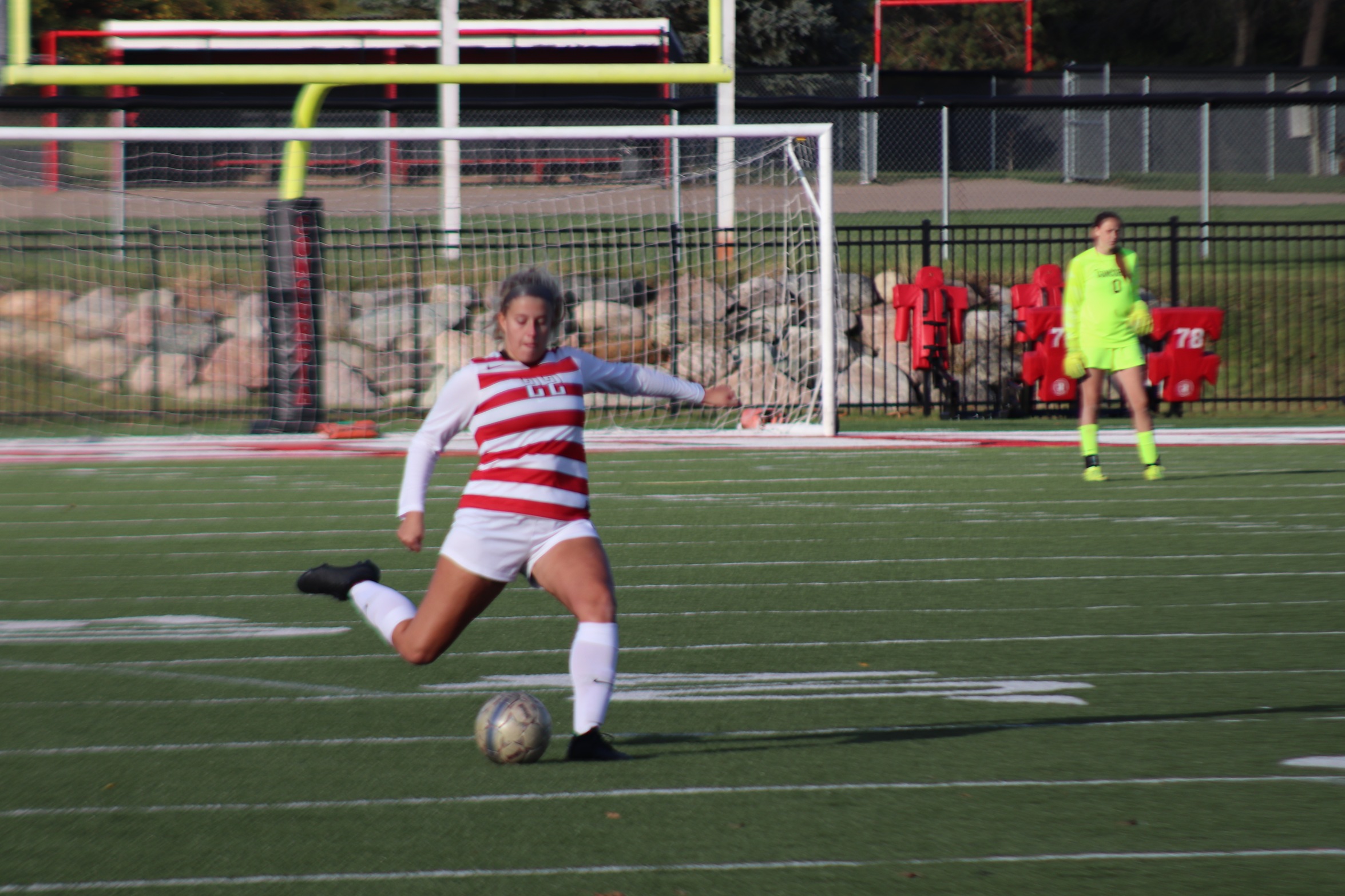 Stropich's late goal leads Cardinals to 1-0 victory over Red Wolves