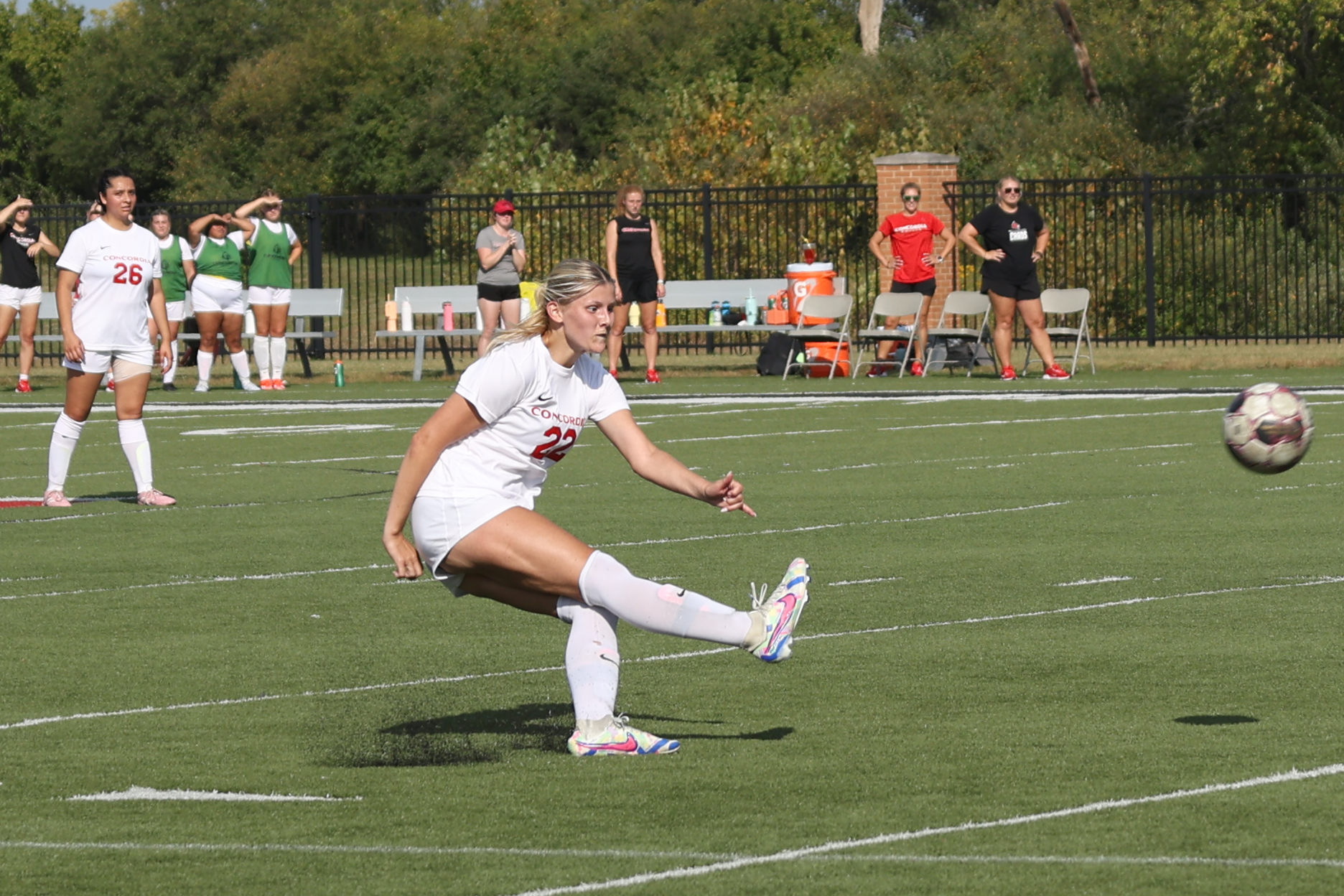 Women's Soccer falls to UM-Dearborn after late second half surge