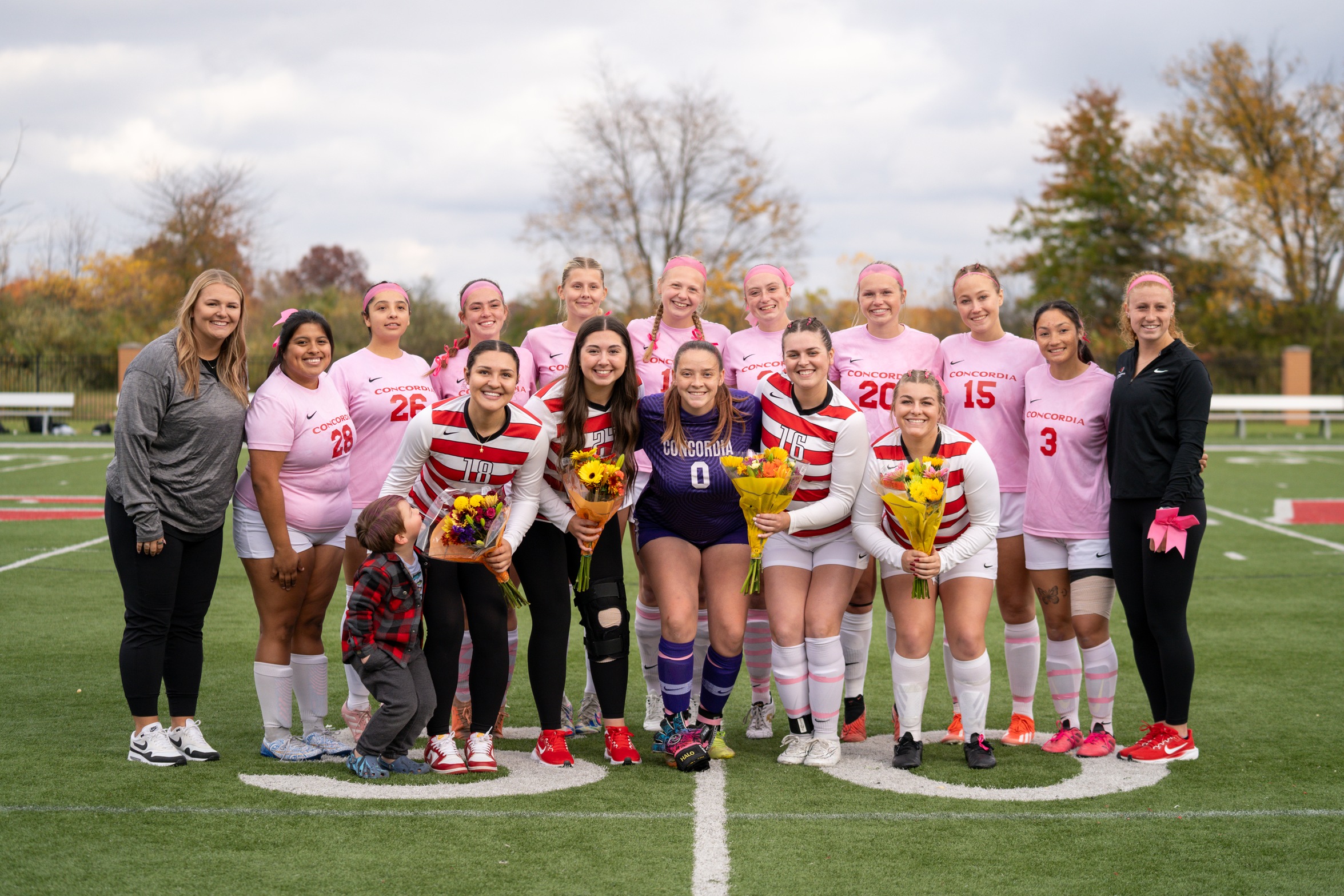 Women's Soccer celebrates senior day against Cleary