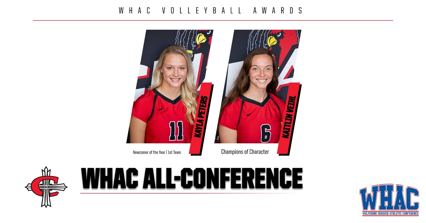 Kayla Peters named WHAC Newcomer of the Year and First Team All-Conference; other Cardinals recognized