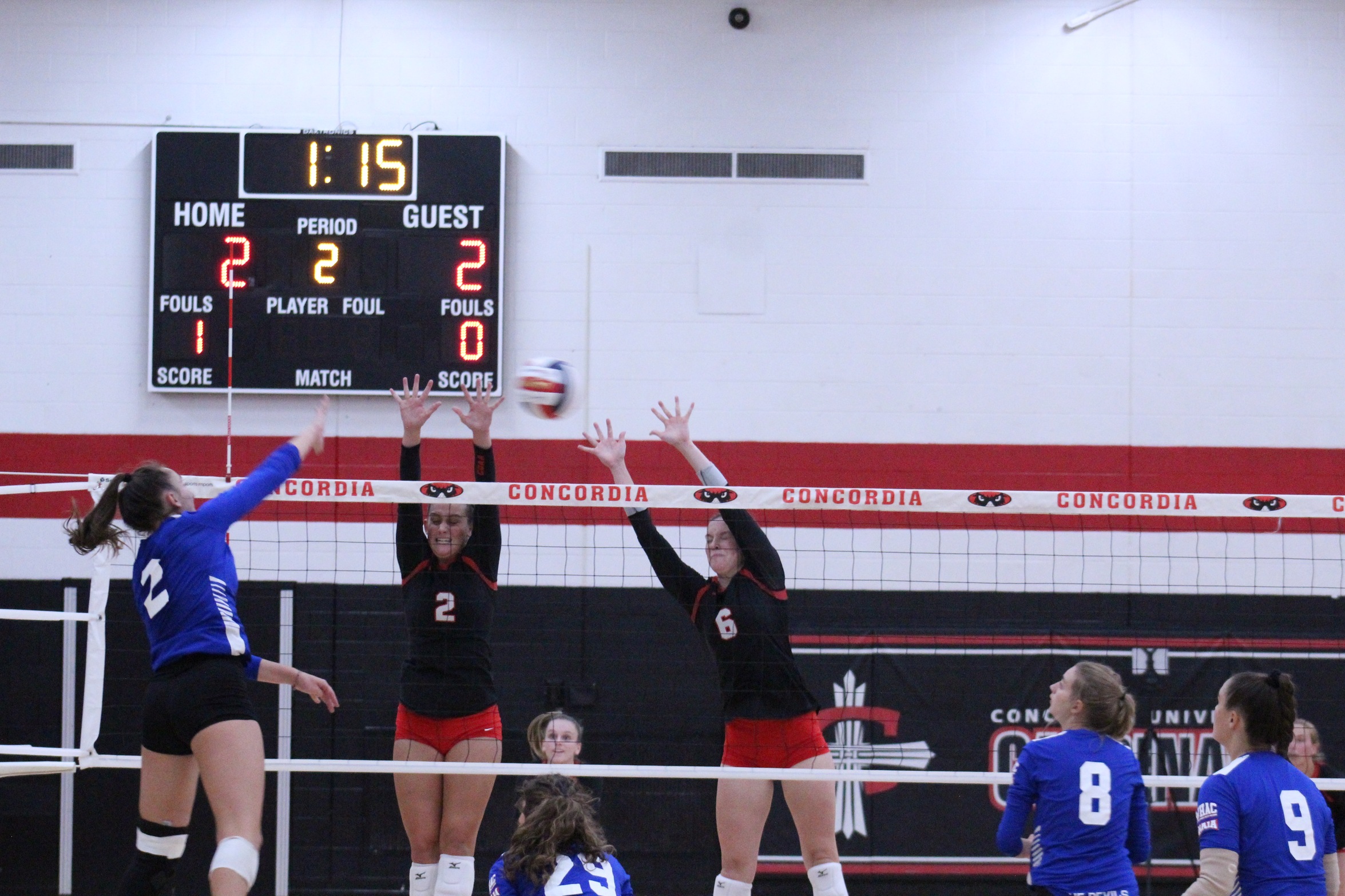 Volleyball falls to Cornerstone in straight sets