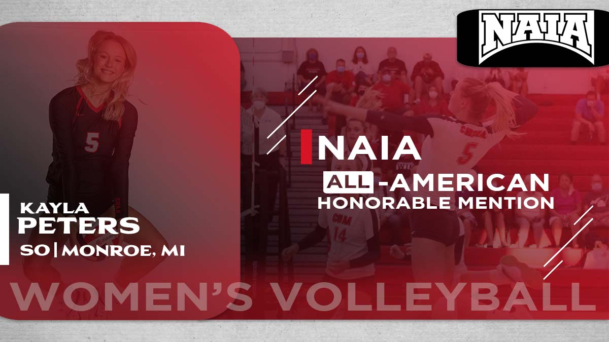 Kayla Peters named to NAIA Honorable Mention Team