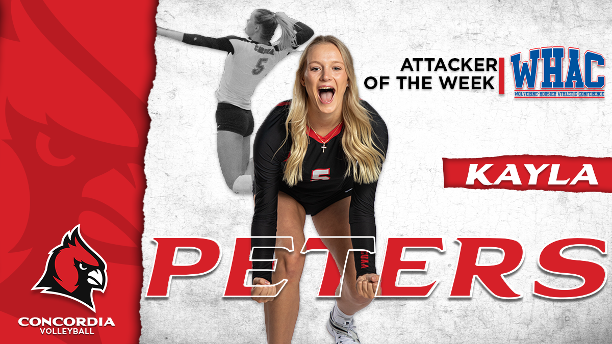 Peters takes home WHAC Attacker of the Week