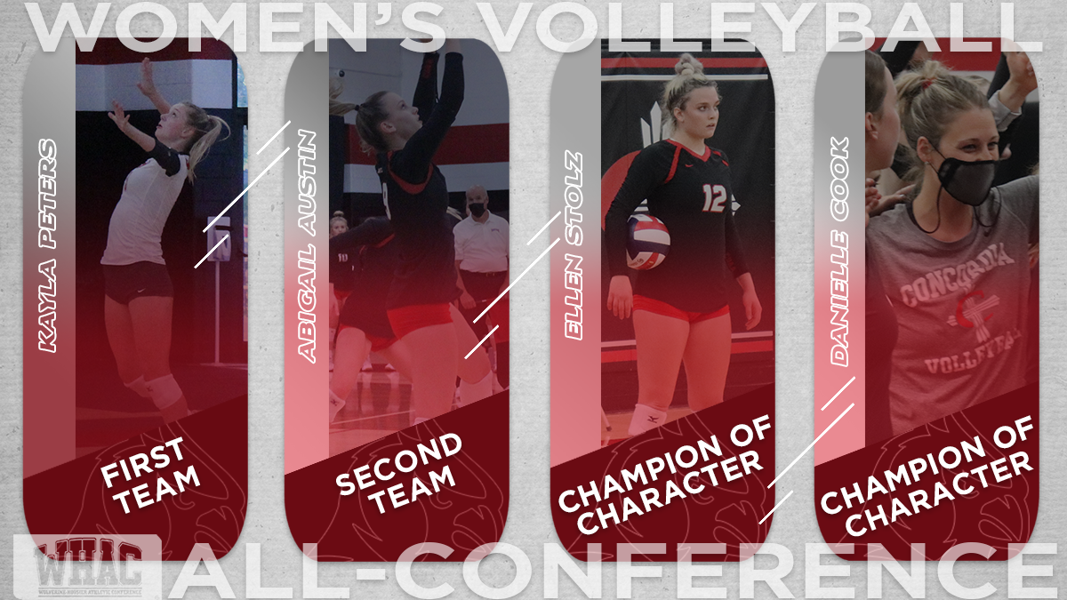 Several Cardinals claim WHAC Volleyball Honors