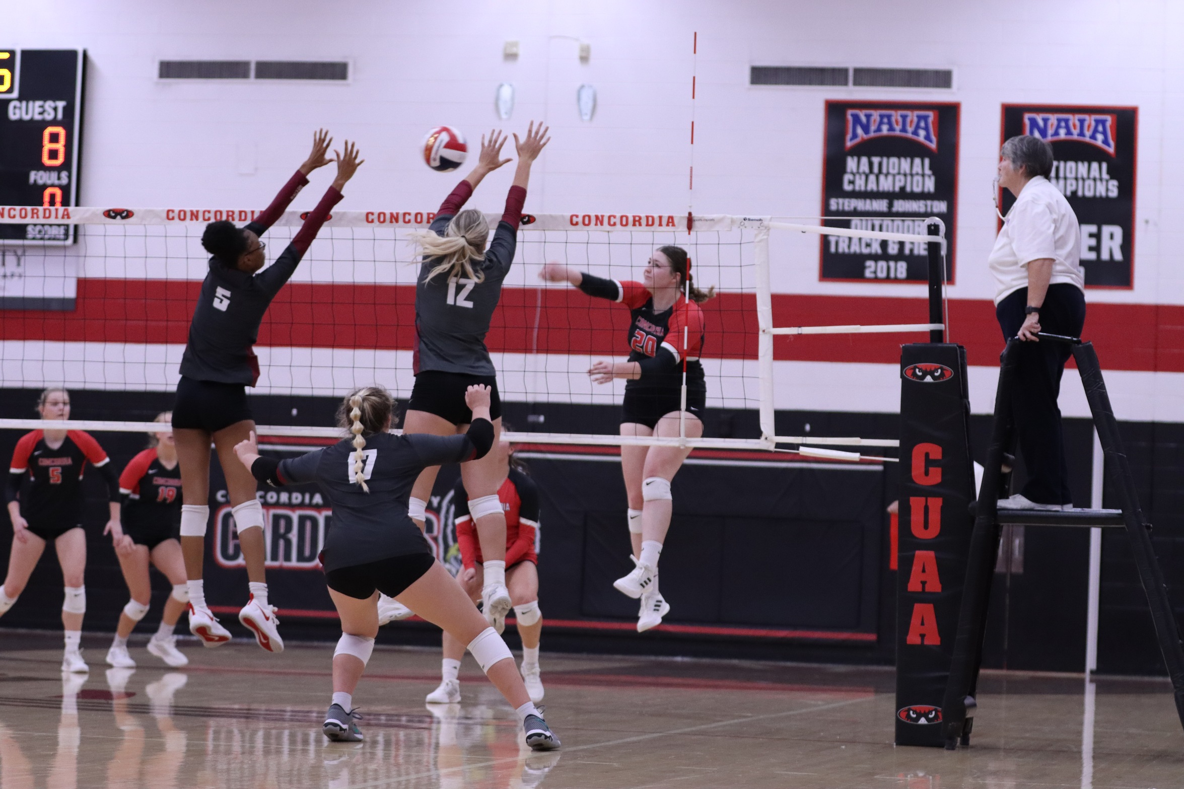 Volleyball downs UNOH 3-1 in home opener