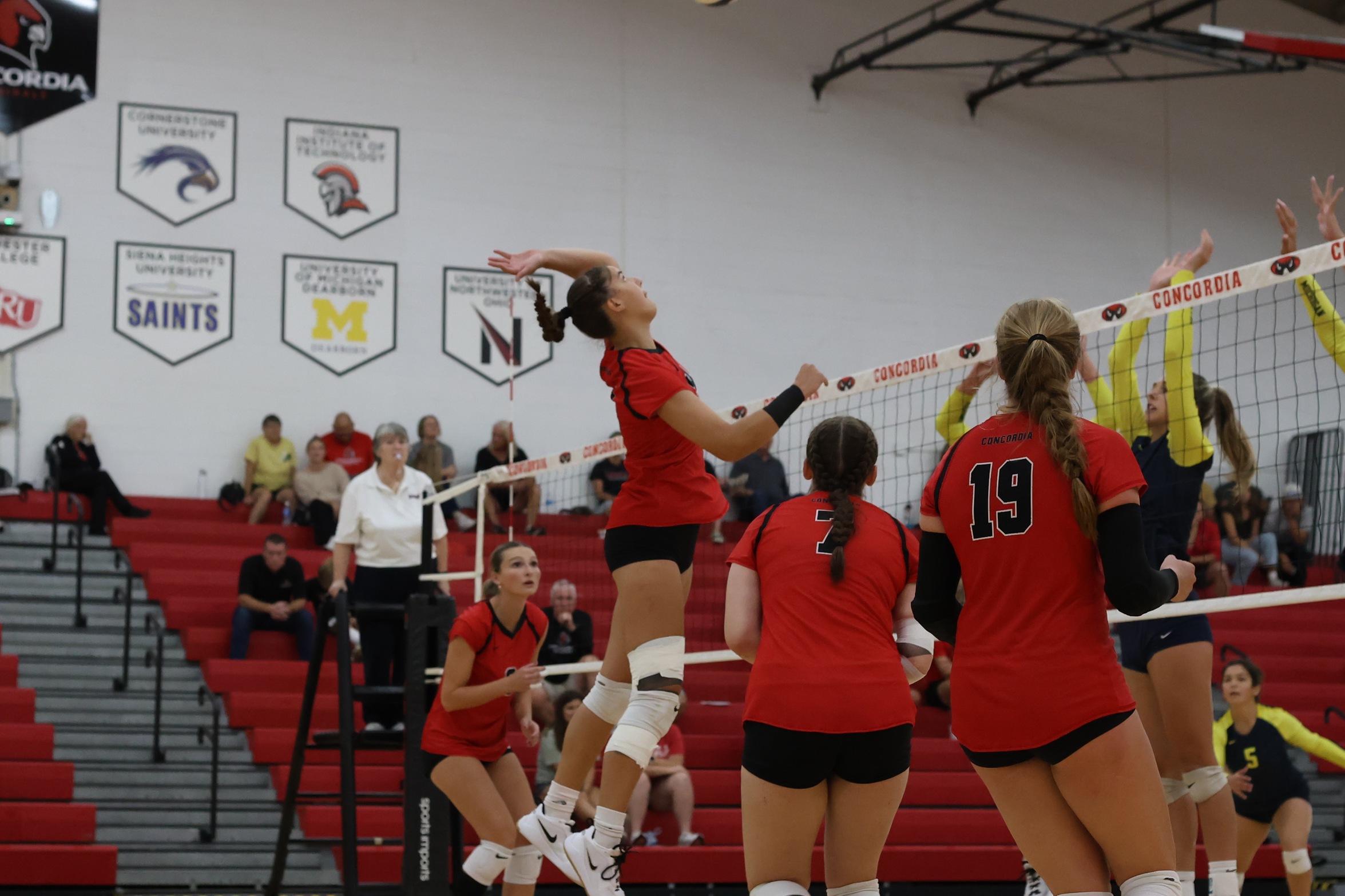 Volleyball downed against Lawrence Tech