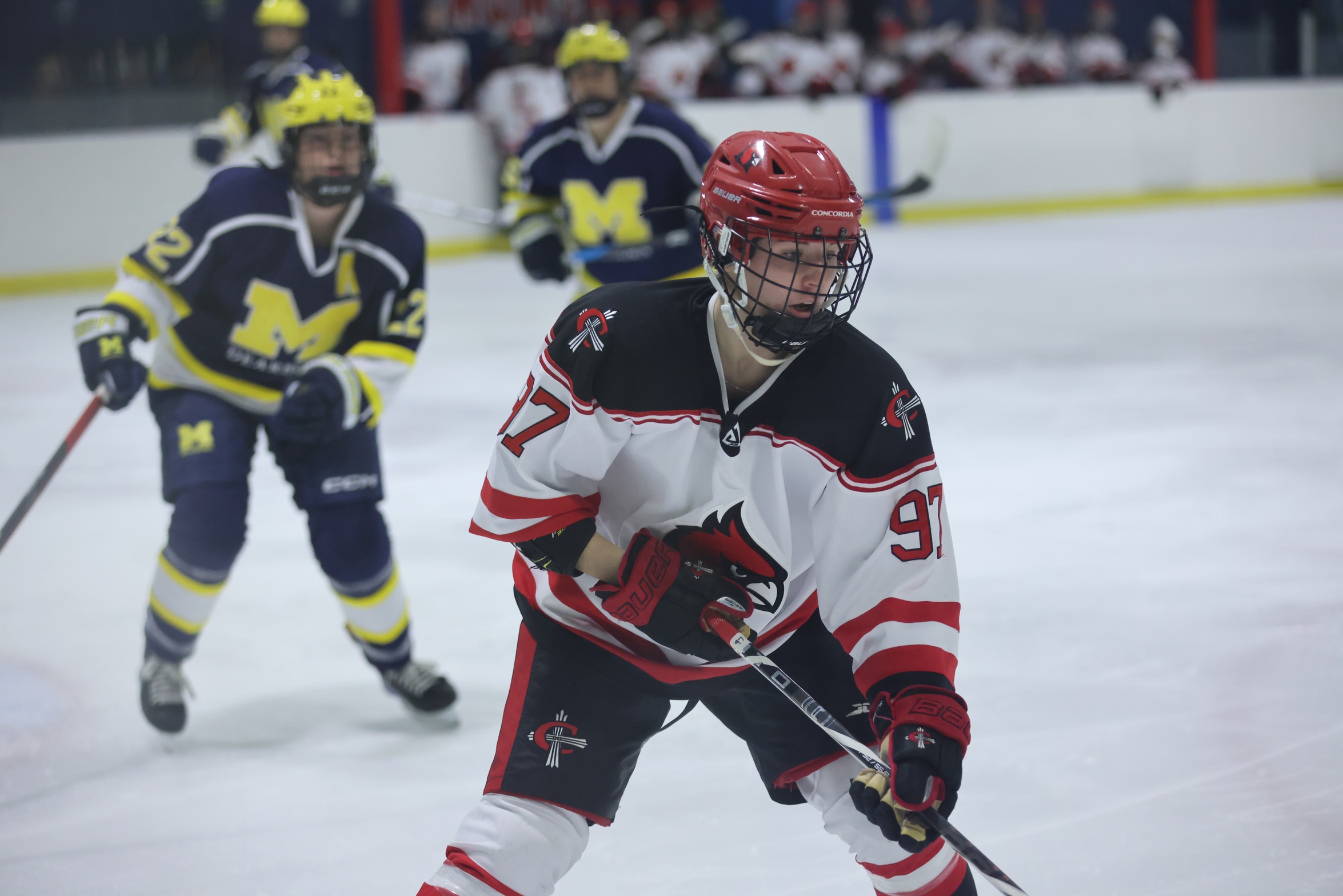Women's Hockey surges past Aquinas with pair of third period goals
