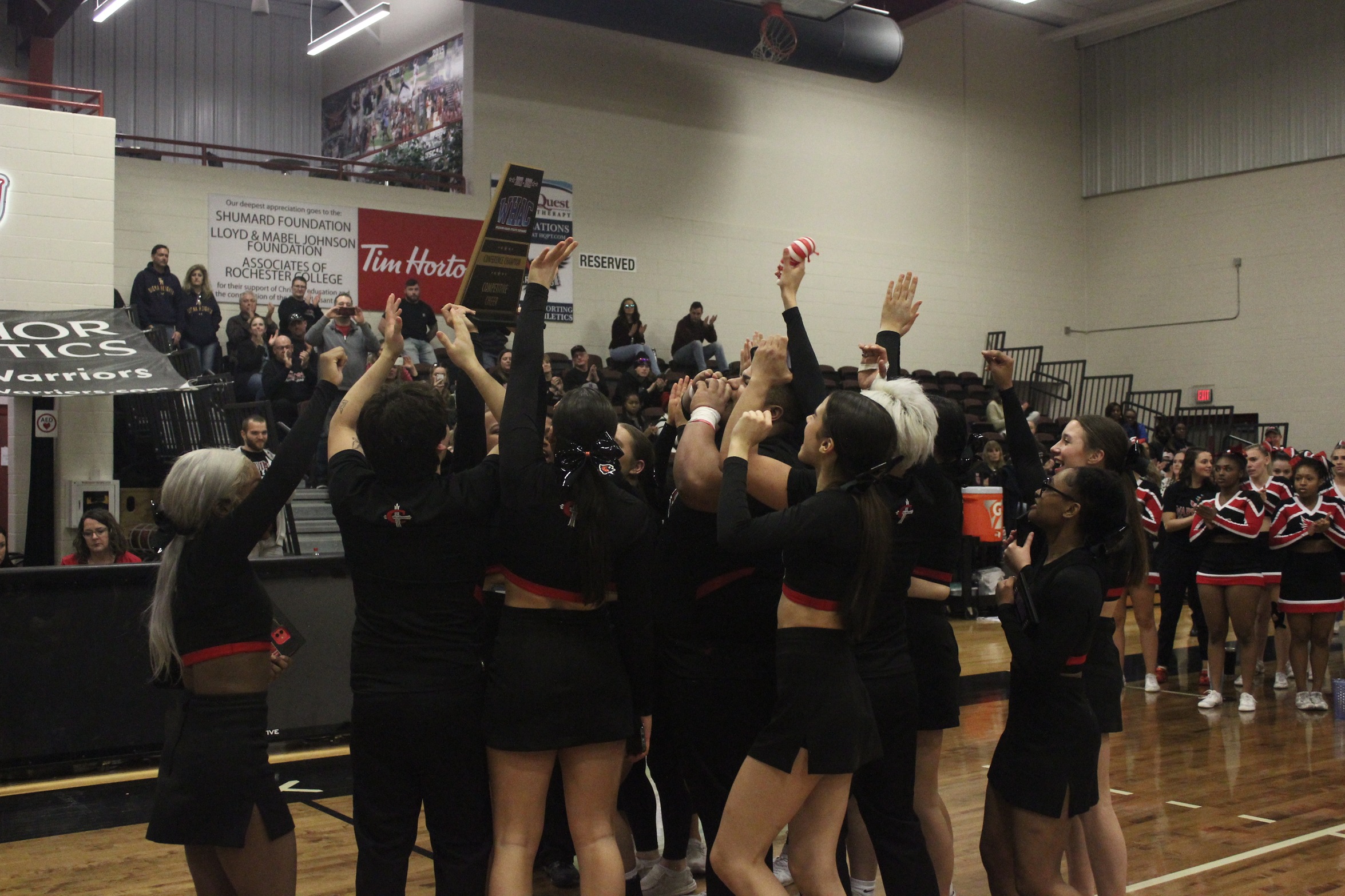 Concordia Cheer wins fifth straight WHAC Championship