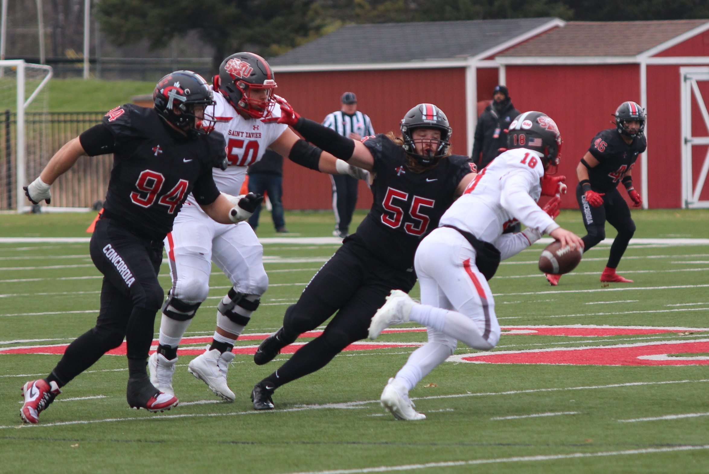Football overpowers Saint Xavier 47-3 to advance in NAIA playoffs