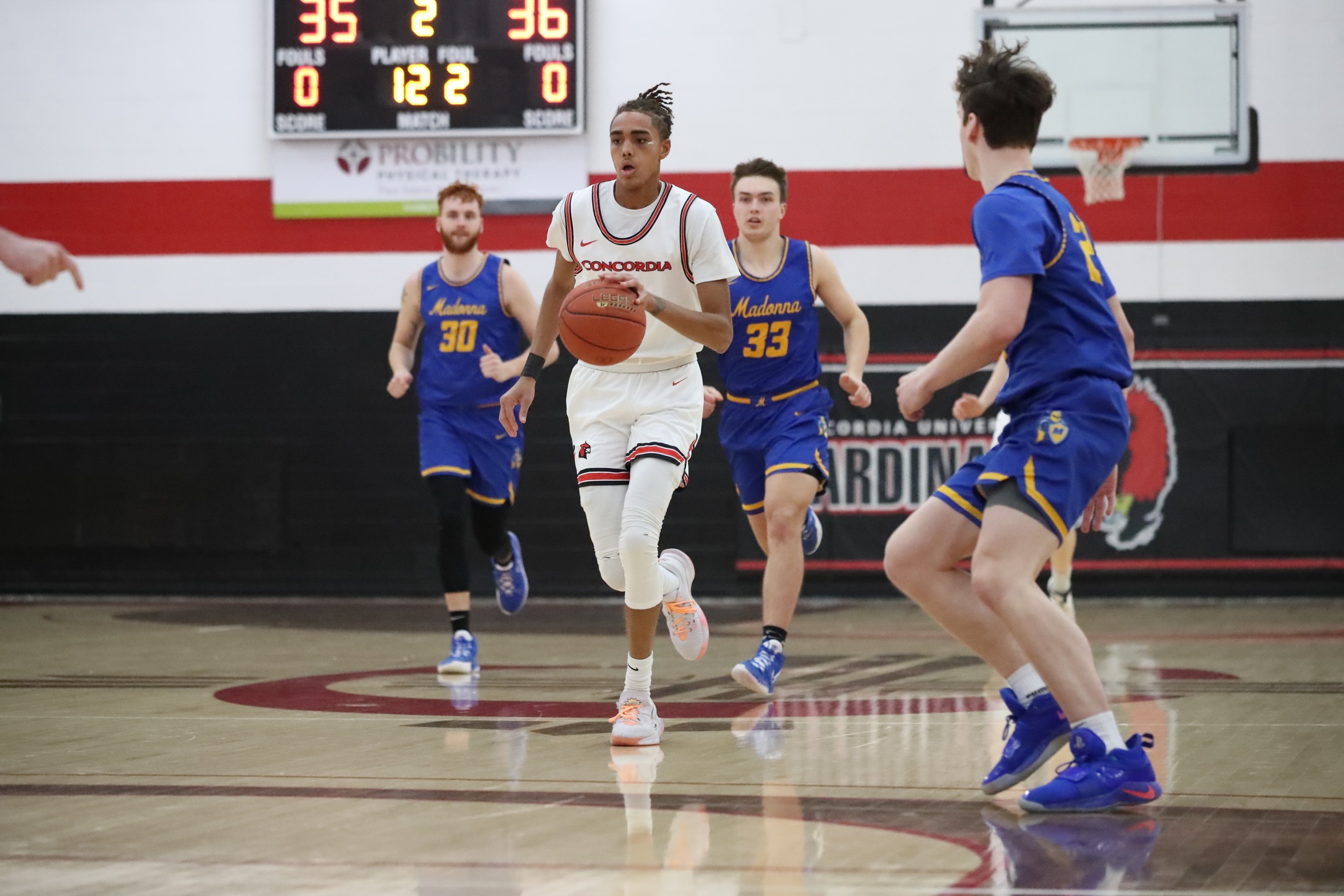 Men's Basketball defeated by Warriors