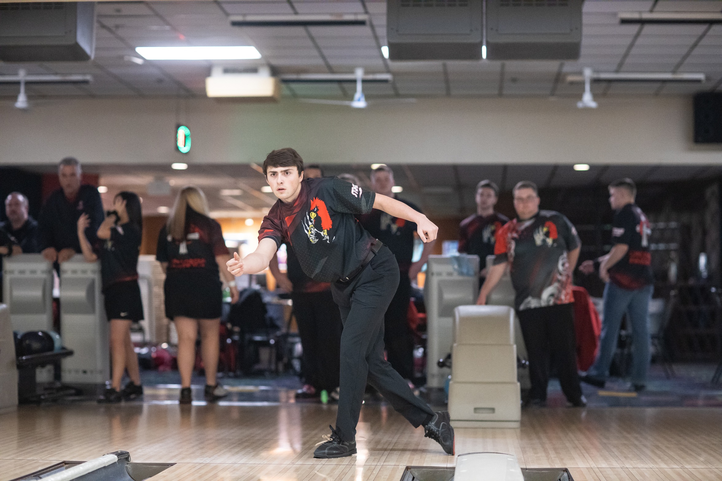 Gossman and Men’s Bowling each finish in third place at first WHAC Jamboree