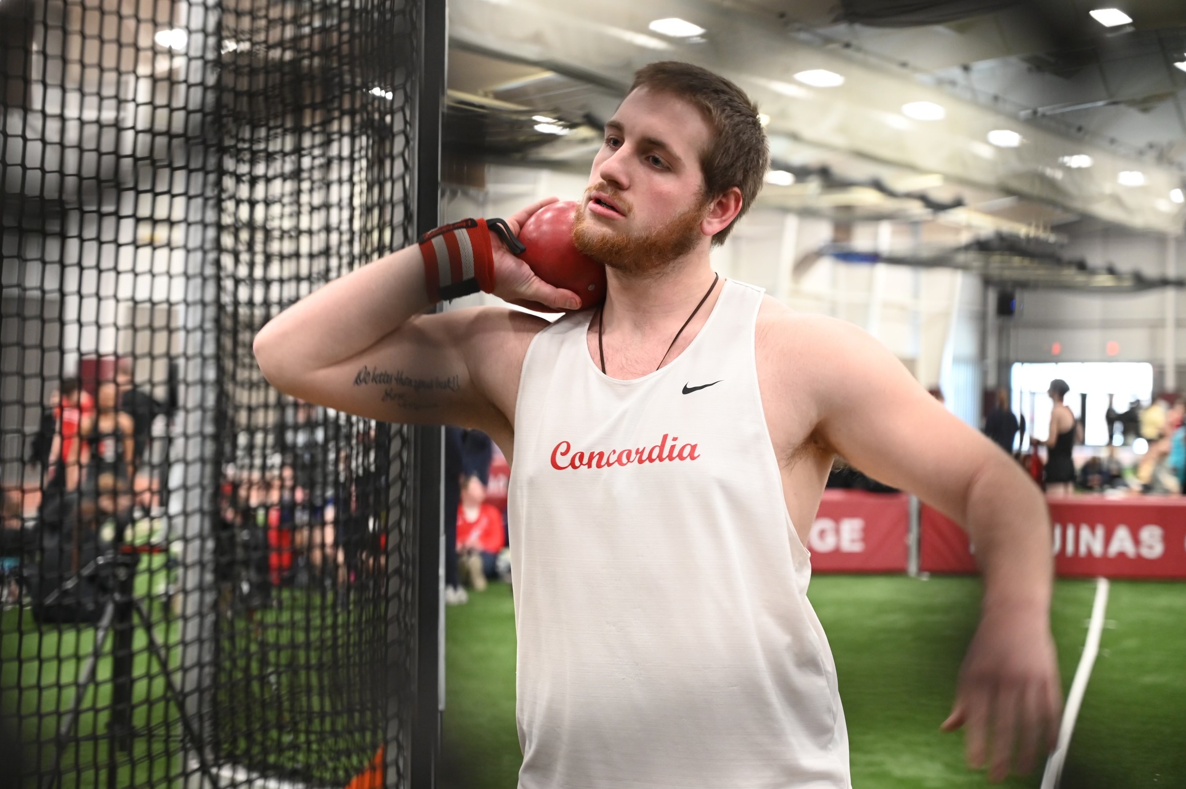 WHAC CHAMPIONSHIP: Lietzow wins Shot Put in Dramatic Fashion, as Men's Team finishes 7th