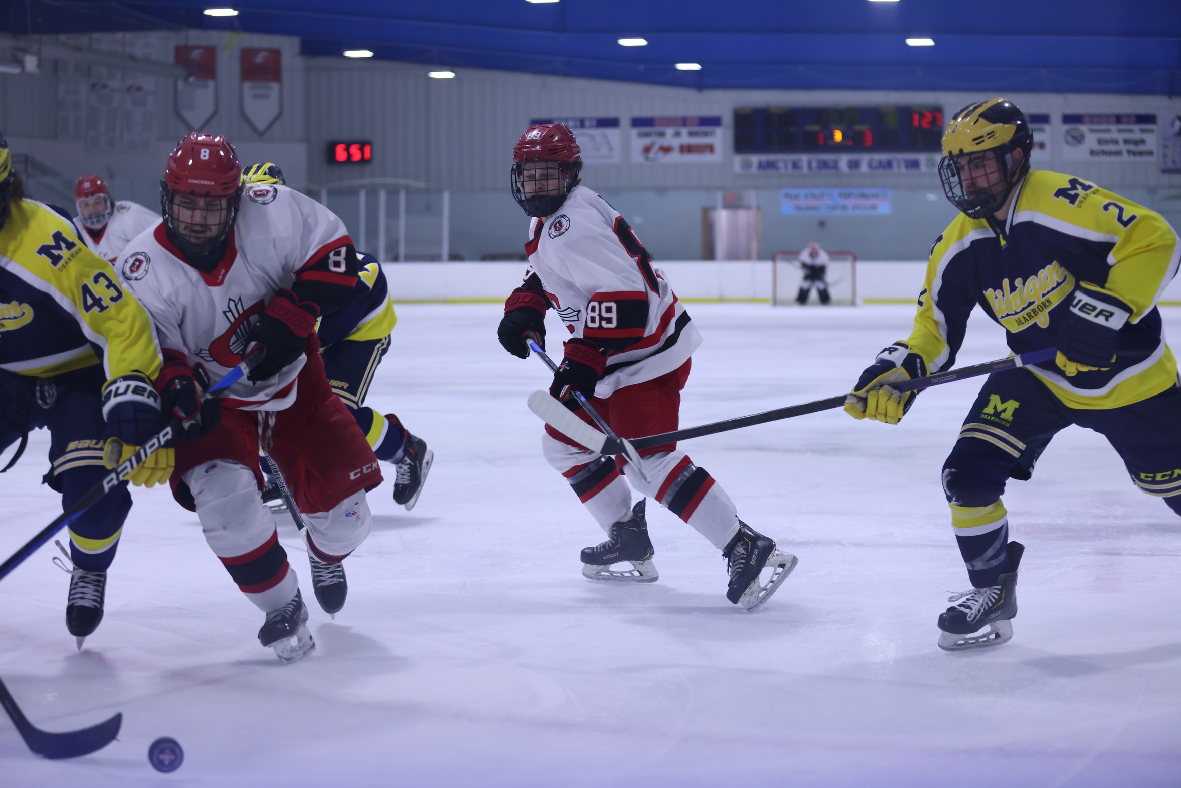 Men's Hockey falls 7-3 to Cleary on Saturday