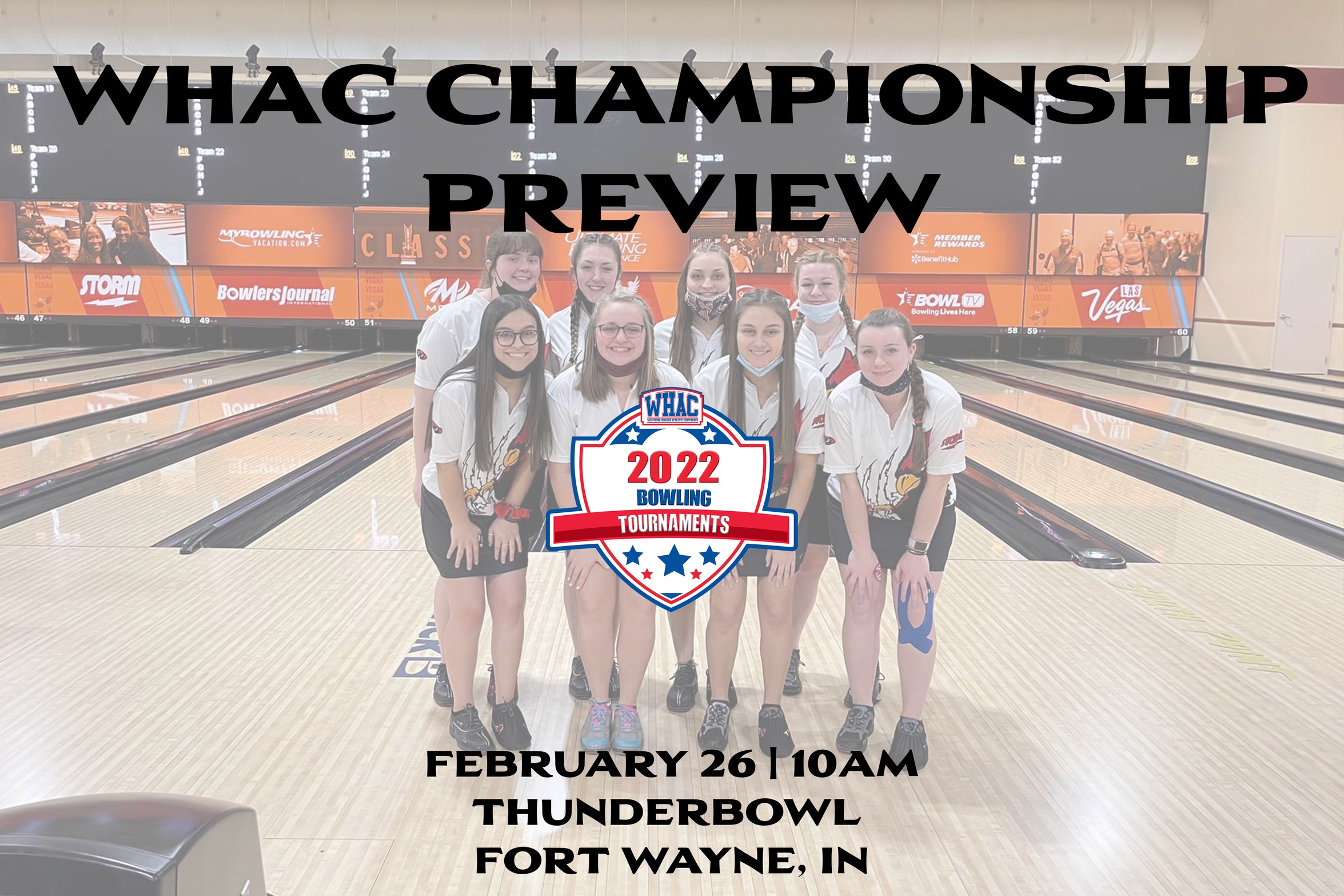 Women's Bowling set to compete at WHAC Championships