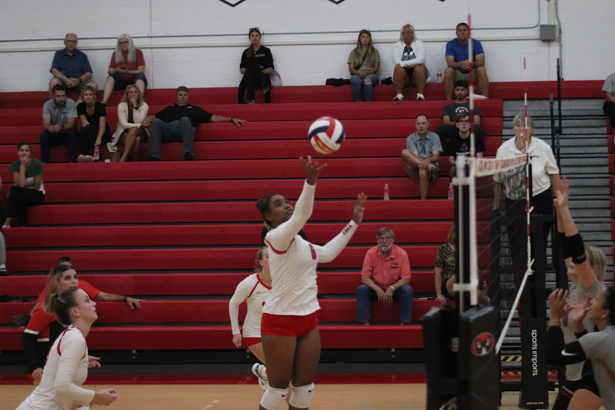 Volleyball tops Lourdes in 4 Sets
